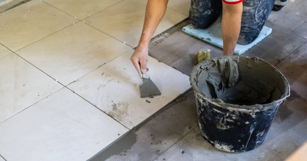 Flooring types estimation