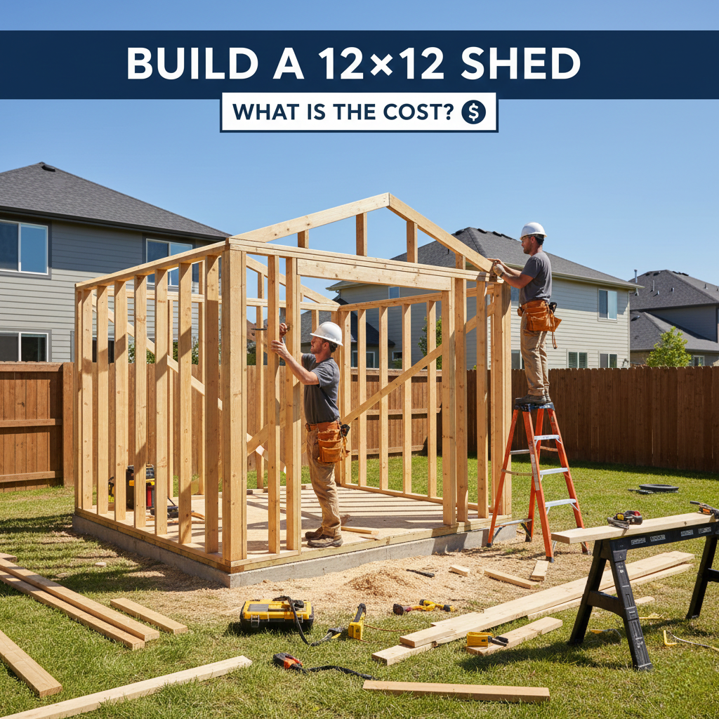 What Is the Cost to Build a 12x12 Shed?